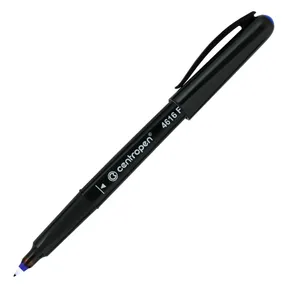 Centropen, markier 4616, modrý, 10ks, 0.6mm, alkoholová báza. CD/DVD marker, cena za 1ks